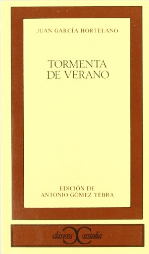 9788470395444: Tormenta de verano . (CLASICOS CASTALIA. C/C.) (Spanish Edition)