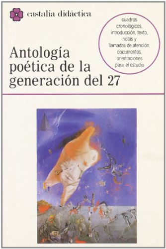 Beispielbild fr Antologa Potica de la Generacin Del 27 zum Verkauf von Better World Books