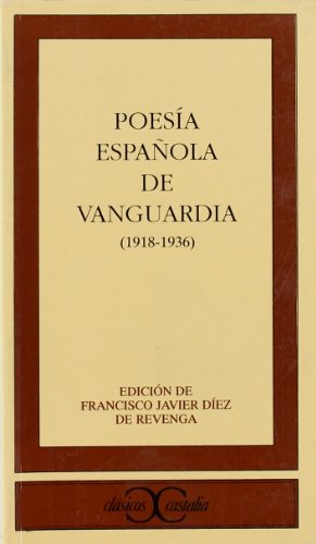 Stock image for Poesa Espaola de Vanguardia, 1918-1936 for sale by Better World Books