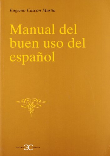 Stock image for Manual del buen uso del espanol for sale by medimops