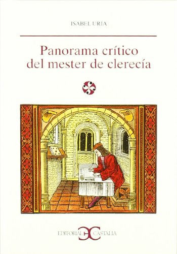 9788470398605: Panorama crítico del Mester de Clerecía . (LITERATURA Y SOCIEDAD. L/S.)