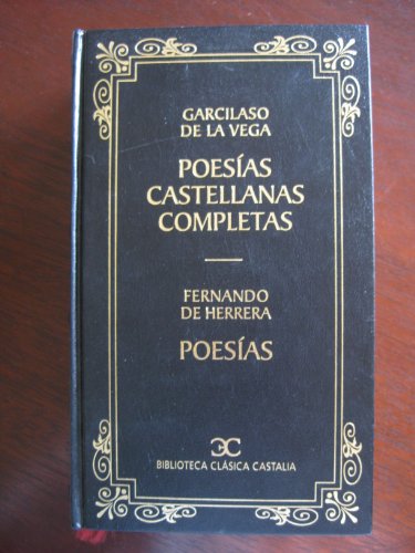 Beispielbild fr Poesias Castellanas Completas / Poesias zum Verkauf von Hamelyn