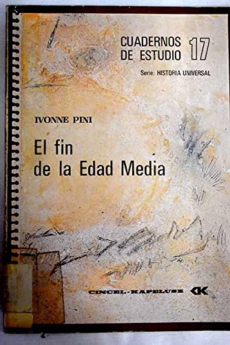 Beispielbild fr EL FIN DE LA EDAD MEDIA zum Verkauf von Librovicios