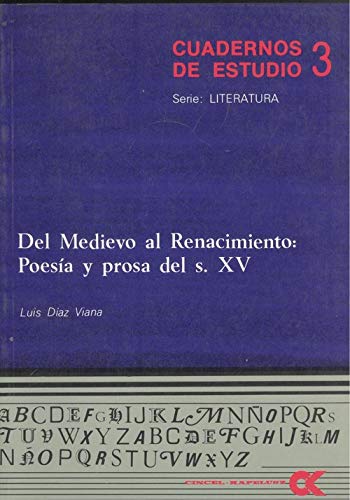Stock image for Del Medievo Al Renacimiento for sale by Hamelyn