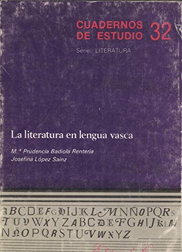 Imagen de archivo de Lit.32-literatua en Lengua Vasca. Cuadernos de Estuddio/serie Literatura a la venta por Hamelyn