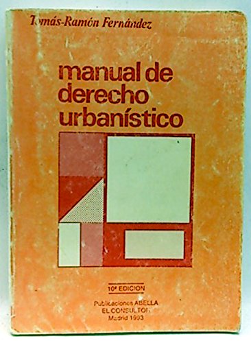 Imagen de archivo de Manual de derecho urbanstico a la venta por LibroUsado CA