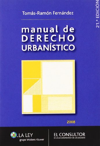 Imagen de archivo de Manual de derecho urbanstico a la venta por medimops