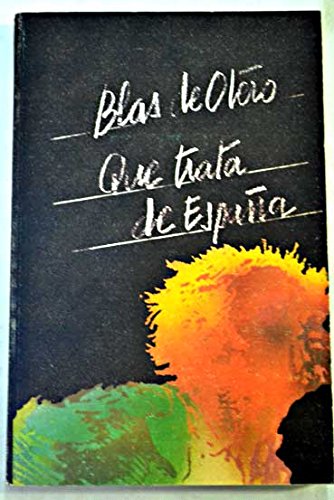 Stock image for Que trata de Espaa for sale by Better World Books Ltd