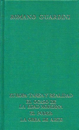 Guardini, R., obras selectas. Tomos I, II y III - Guardini, Romano, Valverde Pachecho, José María, tr.