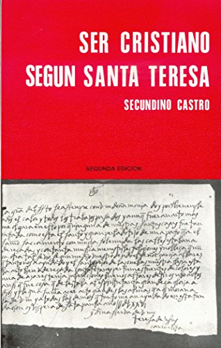Stock image for SER CRISTIANO SEGUN SANTA TERESA for sale by KALAMO LIBROS, S.L.