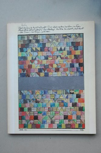 Imagen de archivo de Klee: Olis, aquarelles, dibuixos y gravats : 19 de maig al 28 de juny de 1981 : Fundacio Joan Miro, Centre d'Estudis d'Art Contemporani . Barcelona (Catalan Edition) a la venta por Zubal-Books, Since 1961