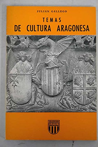 Stock image for Temas de cultura aragonesa Unknown for sale by Librairie Parrsia