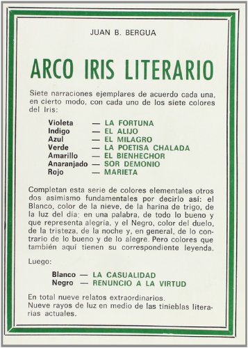 9788470830914: Arco Iris literario