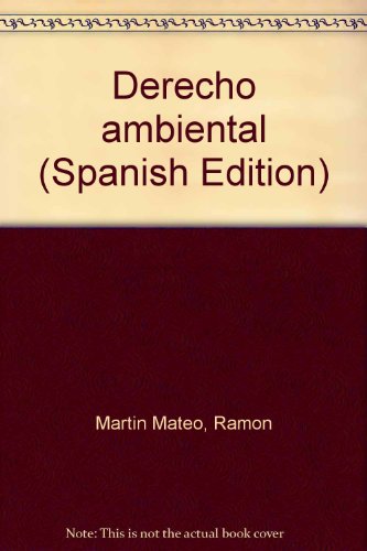 Stock image for Derecho ambiental (Spanish Edition) for sale by Iridium_Books