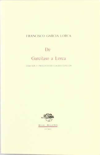 Stock image for De Garcilaso a Lorca for sale by Iridium_Books