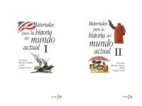 Stock image for MATERIALES PARA LA HISTORIA DEL MUNDO ACTUAL (2 Vols.) for sale by KALAMO LIBROS, S.L.