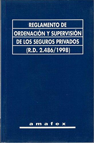 Beispielbild fr Reglamento de ordenacin y supervisin de los seguros privados (R.D. 2.486/1998) zum Verkauf von AG Library