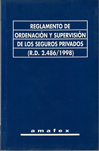 9788471008374: Reglamento de ordenacin y supervisin de los seguros privados (R.D. 2.486/1998)