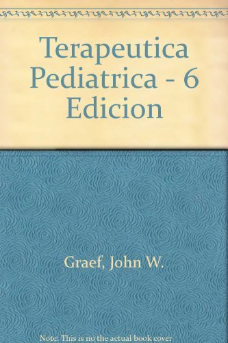 9788471012890: Terapeutica Pediatrica - 6 Edicion (Spanish Edition)