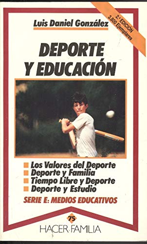 Imagen de archivo de Deporte y educacin a la venta por AG Library