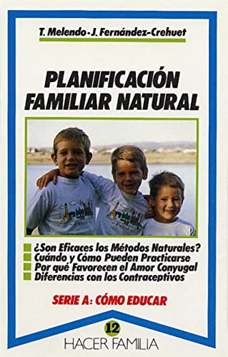 Beispielbild fr Planificacin Familiar Natural. zum Verkauf von RecicLibros