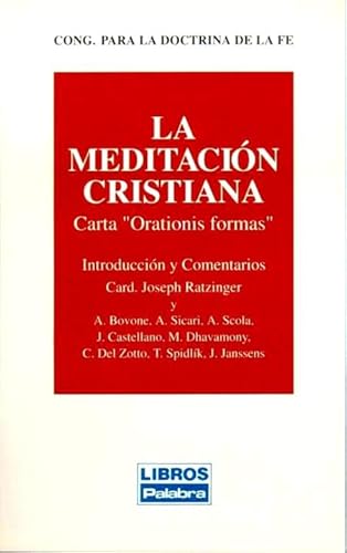 Stock image for LA MEDITACIN CRISTIANA for sale by Librovicios