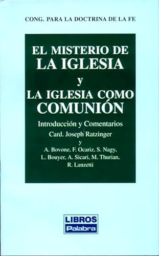 Stock image for El misterio de la Iglesia y La Iglesia como comunin for sale by Librera Antonio Azorn