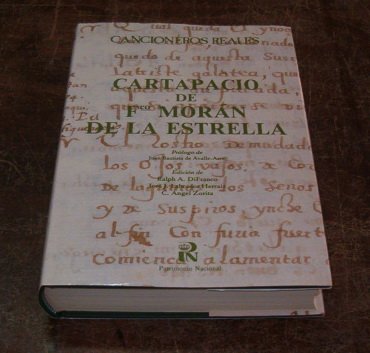 Cartapacio de Francisco Mora?n de la Estrella (Spanish Edition)