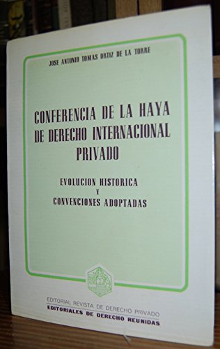 9788471307736: Conferencia de la haya de derecho internacional privado