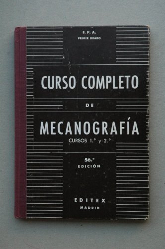 9788471310620: CURSO COMPLETO MECANOGRAFIA EDITEX EDIVAR0CF