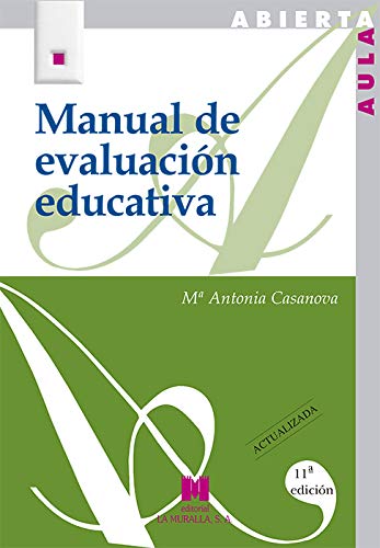Stock image for Manual de evaluacin educativa (Aula Abierta) for sale by medimops