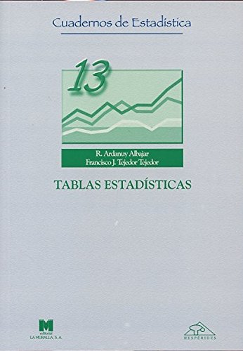 Beispielbild fr Tablas estadsticas zum Verkauf von AG Library