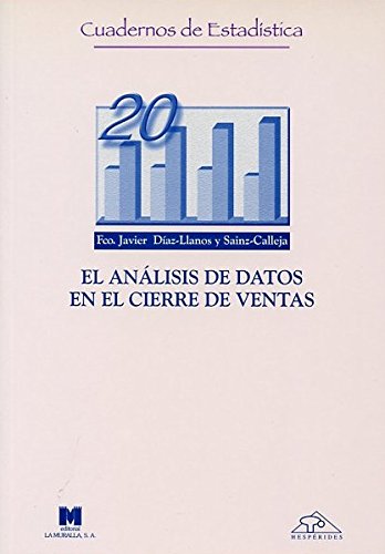 Stock image for ANLISIS DE DATOS EN EL CIERRE DE VENTAS, EL for sale by Hilando Libros