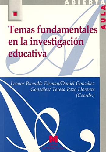 Imagen de archivo de Temas fundamentales en la investigacin educativa a la venta por Imosver