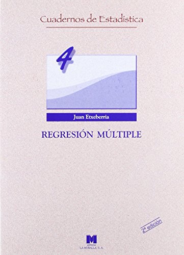 Imagen de archivo de REGRESION MULTIPLE. a la venta por AG Library