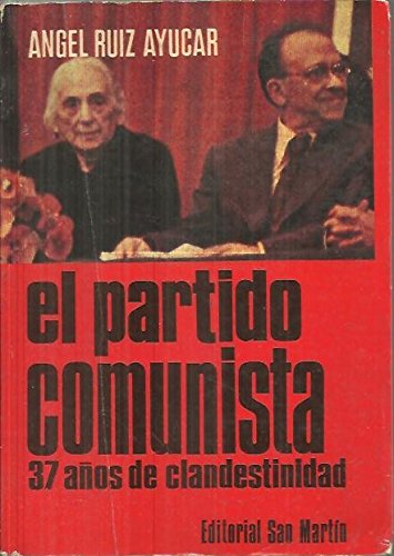 Stock image for El partido comunista: Treinta y siete an?os de clandestinidad (Spanish Edition) for sale by Iridium_Books