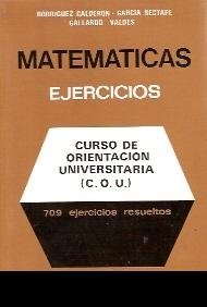 Beispielbild fr Matemticas - Ejercicios C.o.u. - 709 Ejercicios Resueltos zum Verkauf von Hamelyn