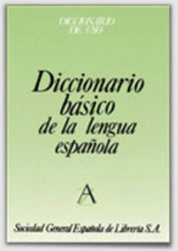 Stock image for Diccionario Basico De La Lengua Espanola: Hardback for sale by MusicMagpie