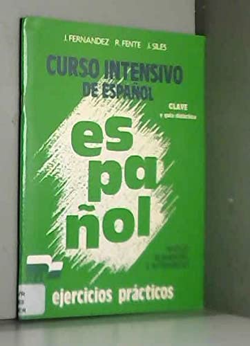 Stock image for Curso Intensivo de Espanol : Niveles Elemental e Intermedio: Clave for sale by Better World Books