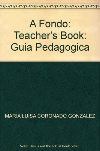 Stock image for A Fondo Gua didctica Clave: Guia Pedagogica for sale by medimops