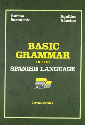 Imagen de archivo de Basic grammar Spanish language (Gramática) (Spanish Edition) a la venta por HPB-Red