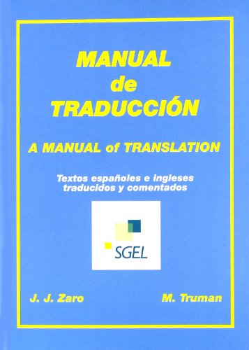 Beispielbild fr Manual de Traduccin zum Verkauf von Better World Books