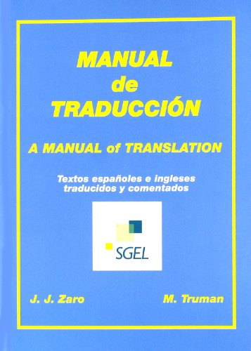 Imagen de archivo de Manual de Traduccin a la venta por Better World Books