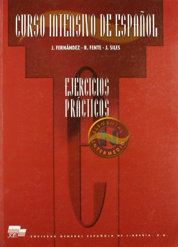 Imagen de archivo de Curso intensivo de espanol: Ejercicios practicos - elemental e intermedio a la venta por WorldofBooks