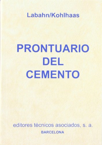 Imagen de archivo de Prontuario del cemento a la venta por Iridium_Books