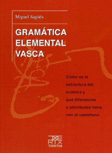 Imagen de archivo de GRAMATICA ELEMENTAL VASCA a la venta por Agapea Libros