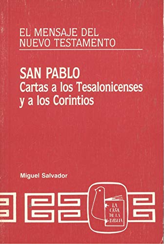 Imagen de archivo de San Pablo : Cartas a los Tesalonicenses y a los Corintios a la venta por Hamelyn