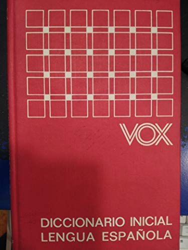 Imagen de archivo de VOX Diccionario Inicial de la Lengua Espanola a la venta por Bibliohound