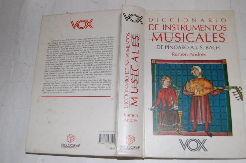 9788471538192: Diccionario de instrumentos musicales