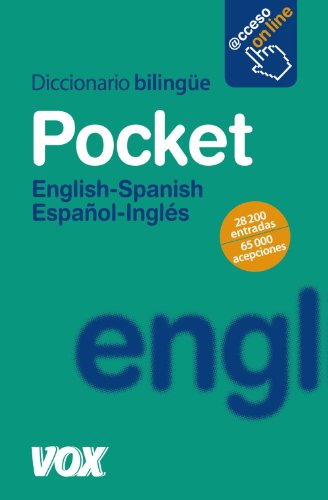 Diccionario pocket english-spanish, espanol-inglés (Vox - Lengua Inglesa - Diccionarios Generales) - Jordi Indurain Pons